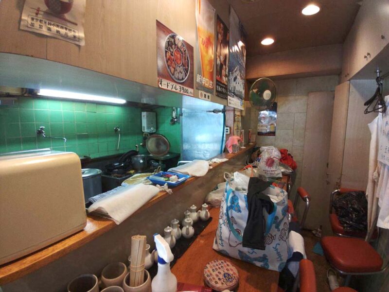 港区・中華料理屋の解体工事Before