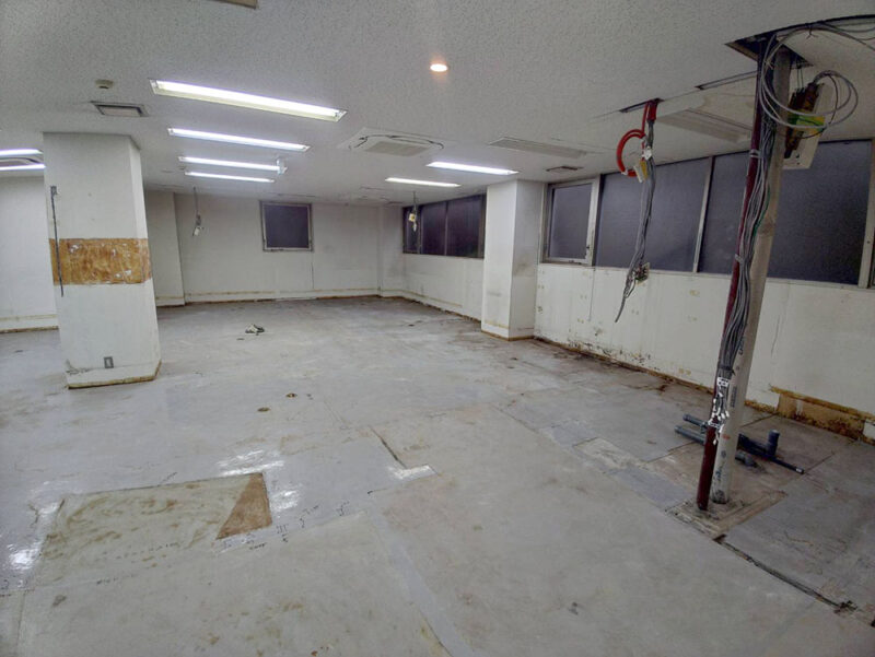 目黒区・クリニックの内装解体工事After