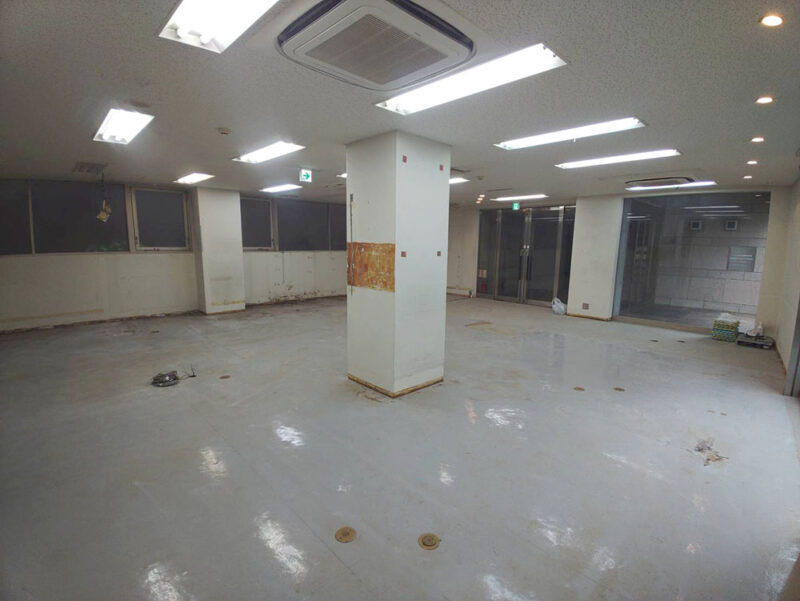 目黒区・クリニックの内装解体工事After