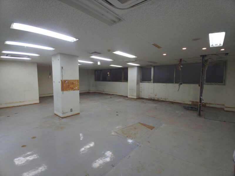 目黒区・クリニックの内装解体工事After