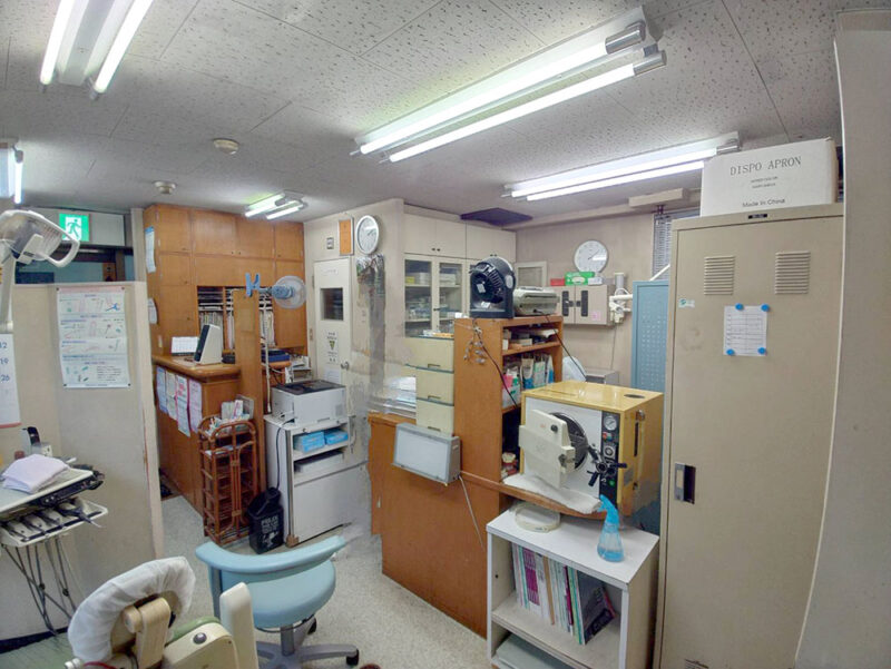 新宿区・歯科医院の解体工事Before