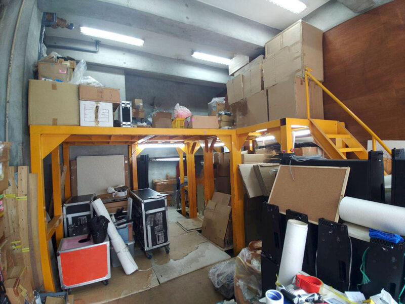 台東区・造作物の解体工事Before