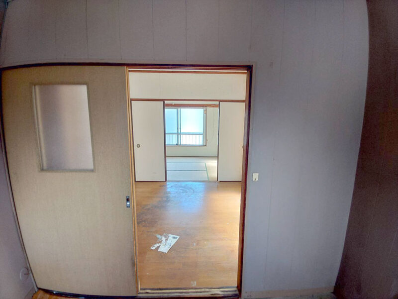 荒川区・アパートの内装解体Before
