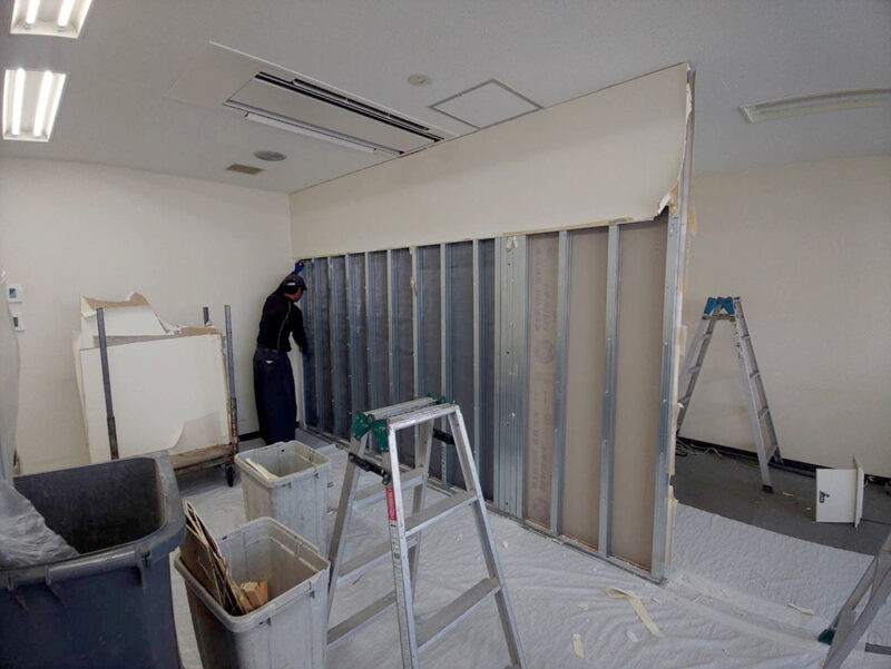 横浜市・CT室の内装解体工事Before