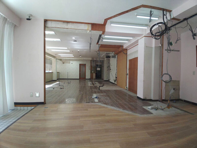 葛飾区・ビルテナントの部分解体After