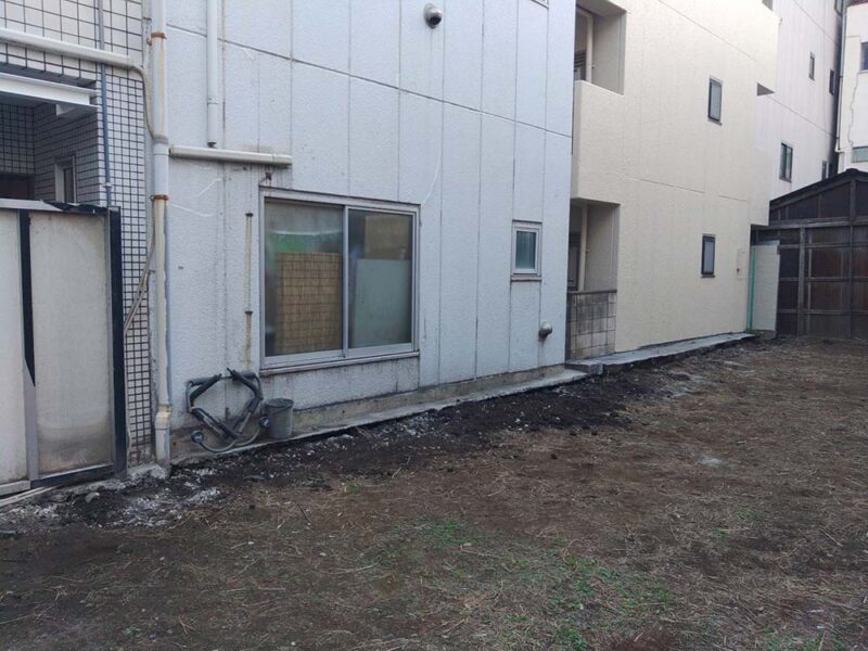 ブロック塀の解体撤去After
