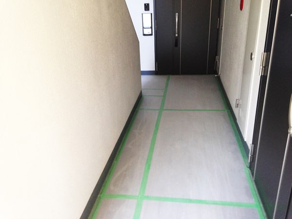 階段の養生-2 After