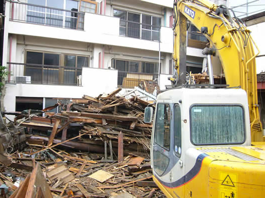 建屋解体